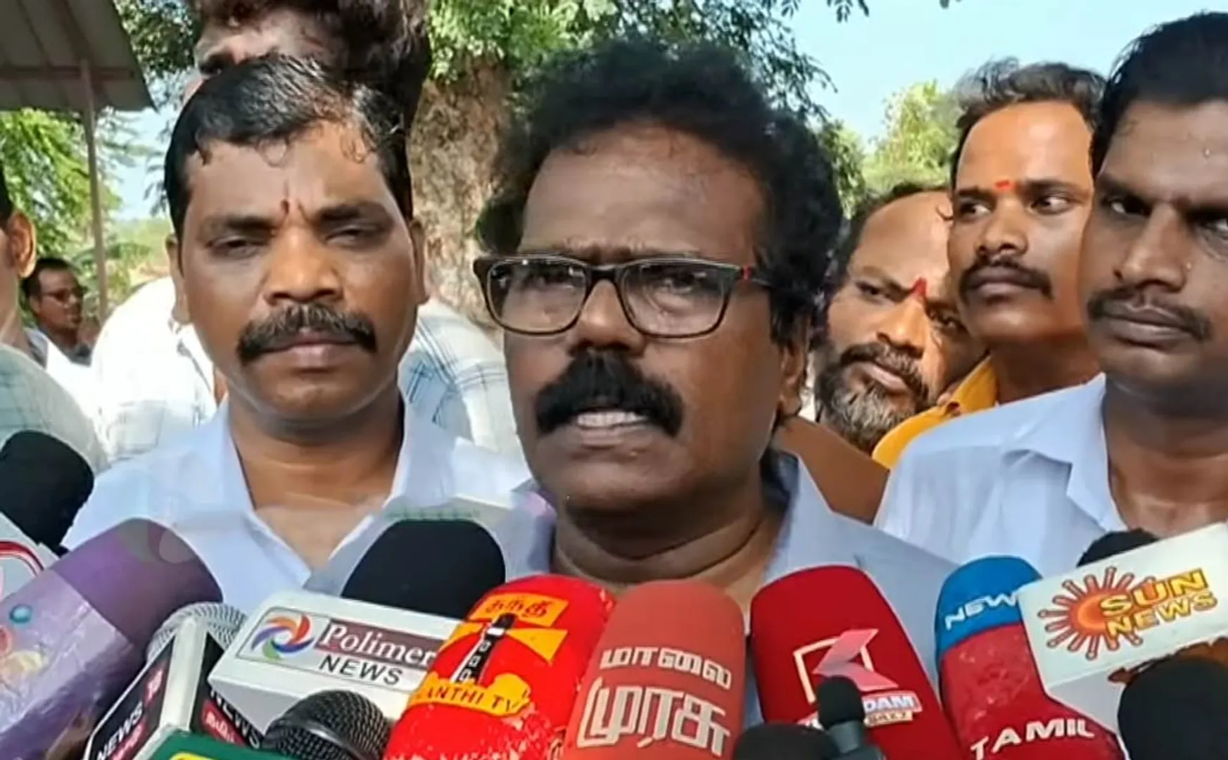 thankar bachchan allegation of tamilnadu government regards fengal cyclone issue