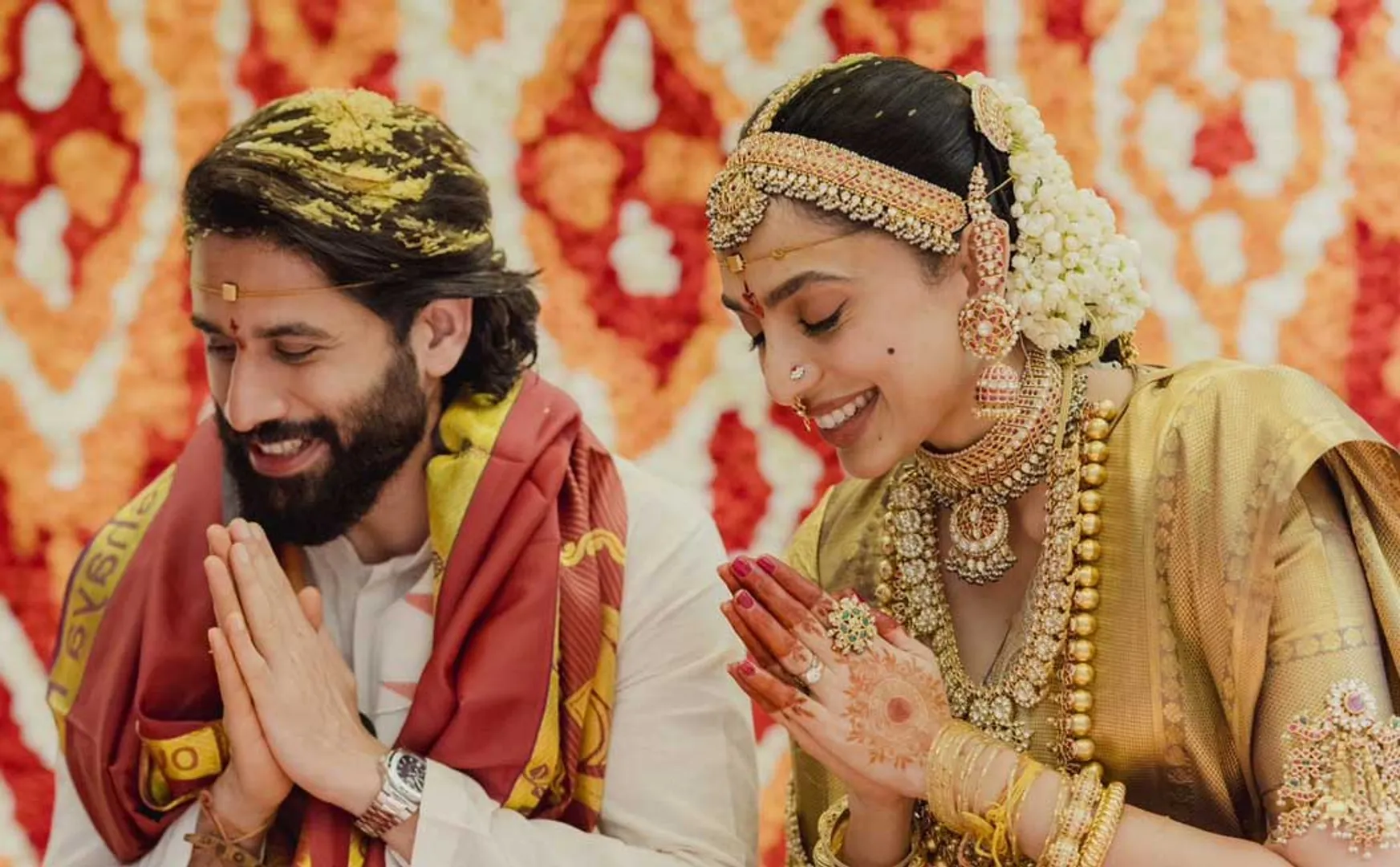 naga chaitanya and sobhita dhulipala wedding clicks
