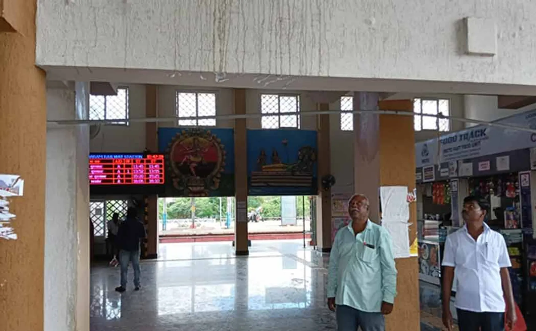 Request to take action against substandard work at Chidambaram railway station