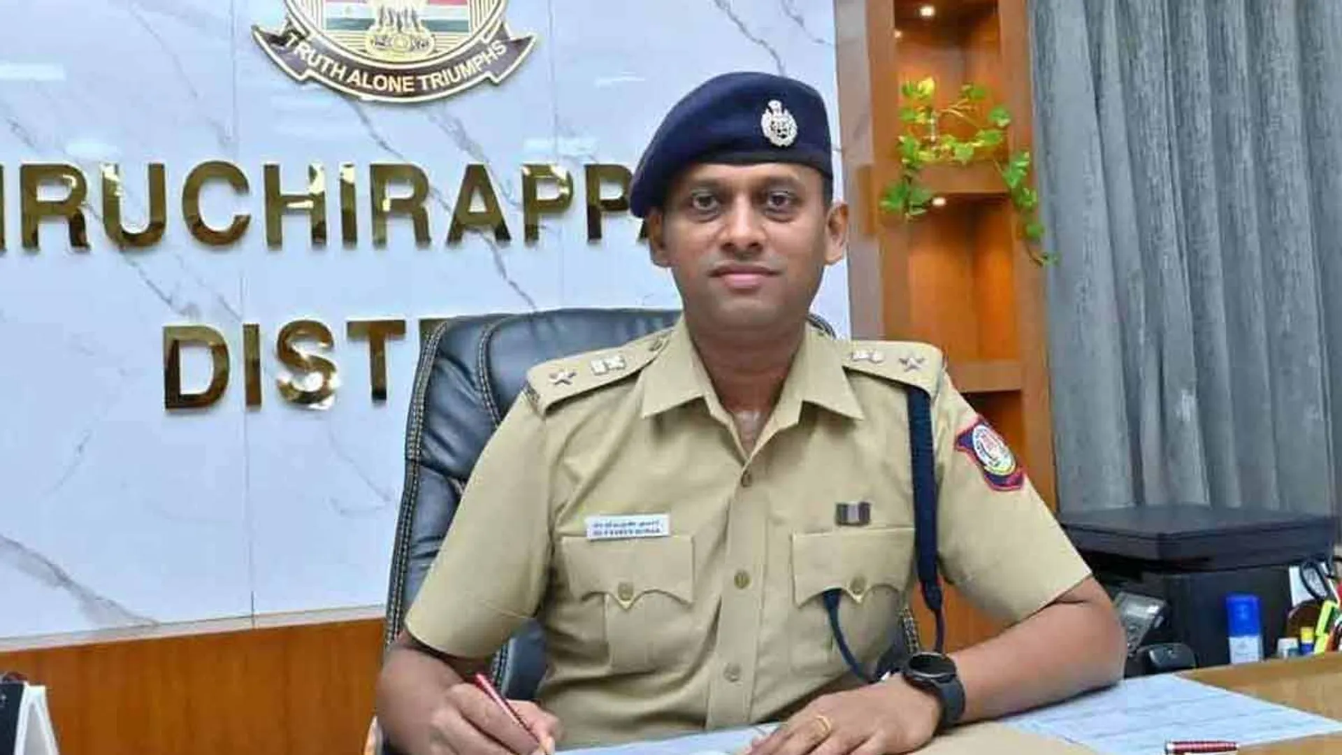Complaint against Varunkumar in DGP office