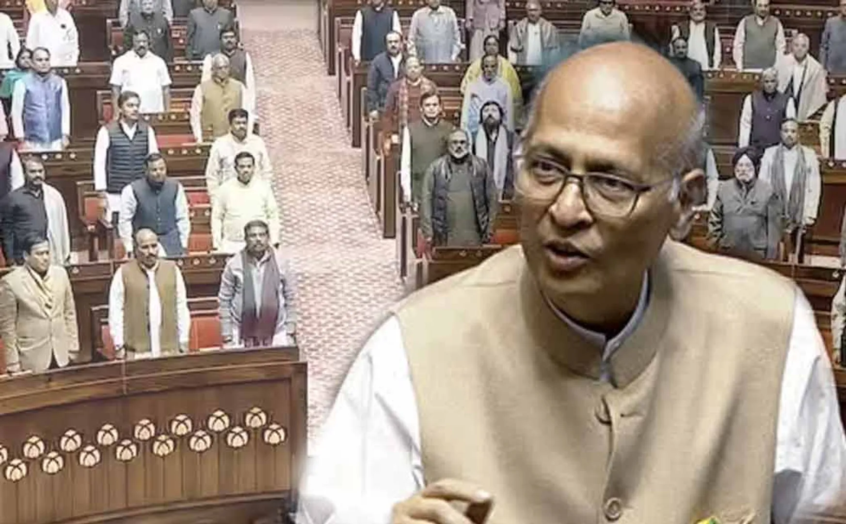 Congress MP Abhishek Manu Singhvi seat seized with rupee notes tied up