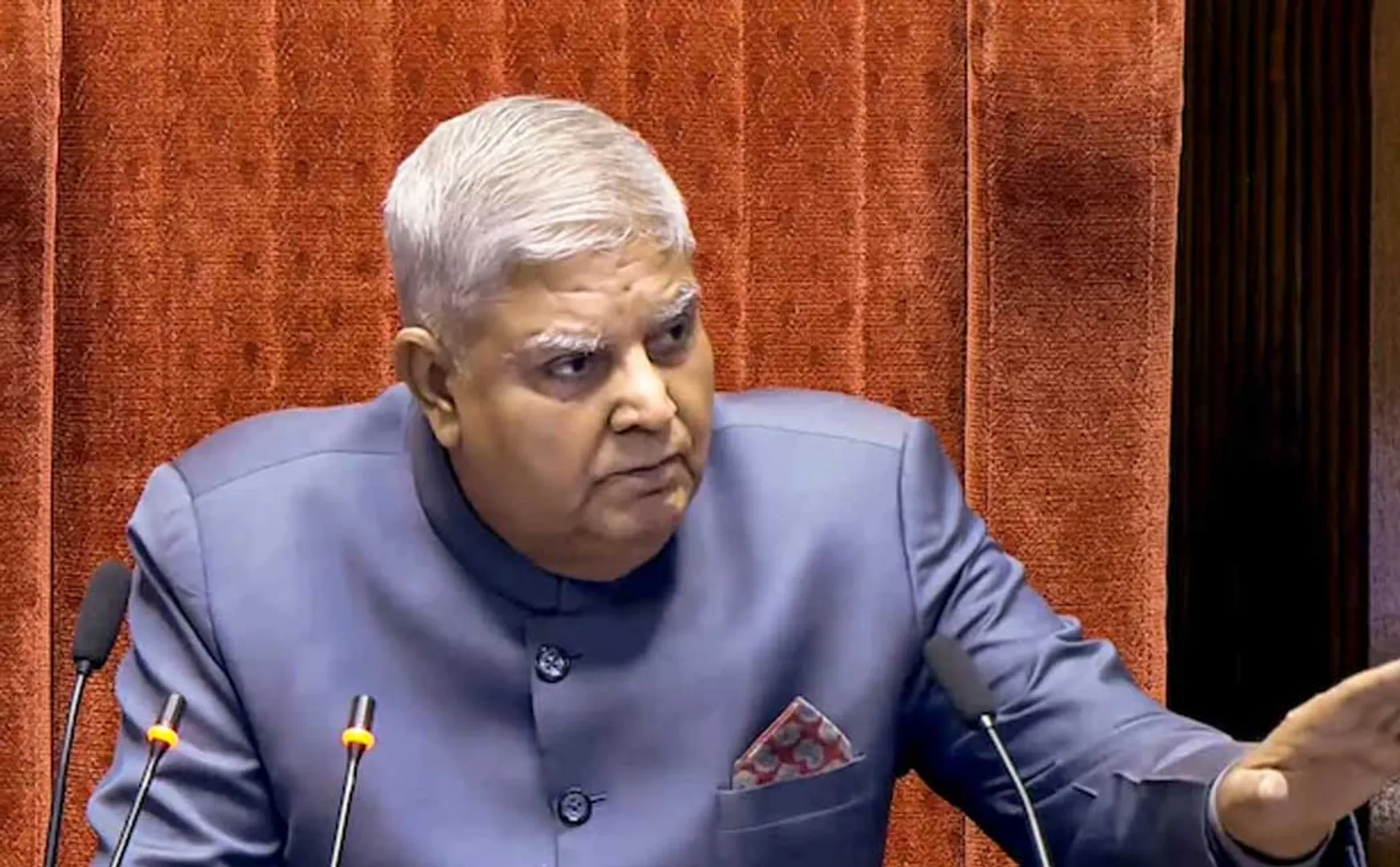 Rajya Sabha Speaker complaint Money found in Congress MP's seat 