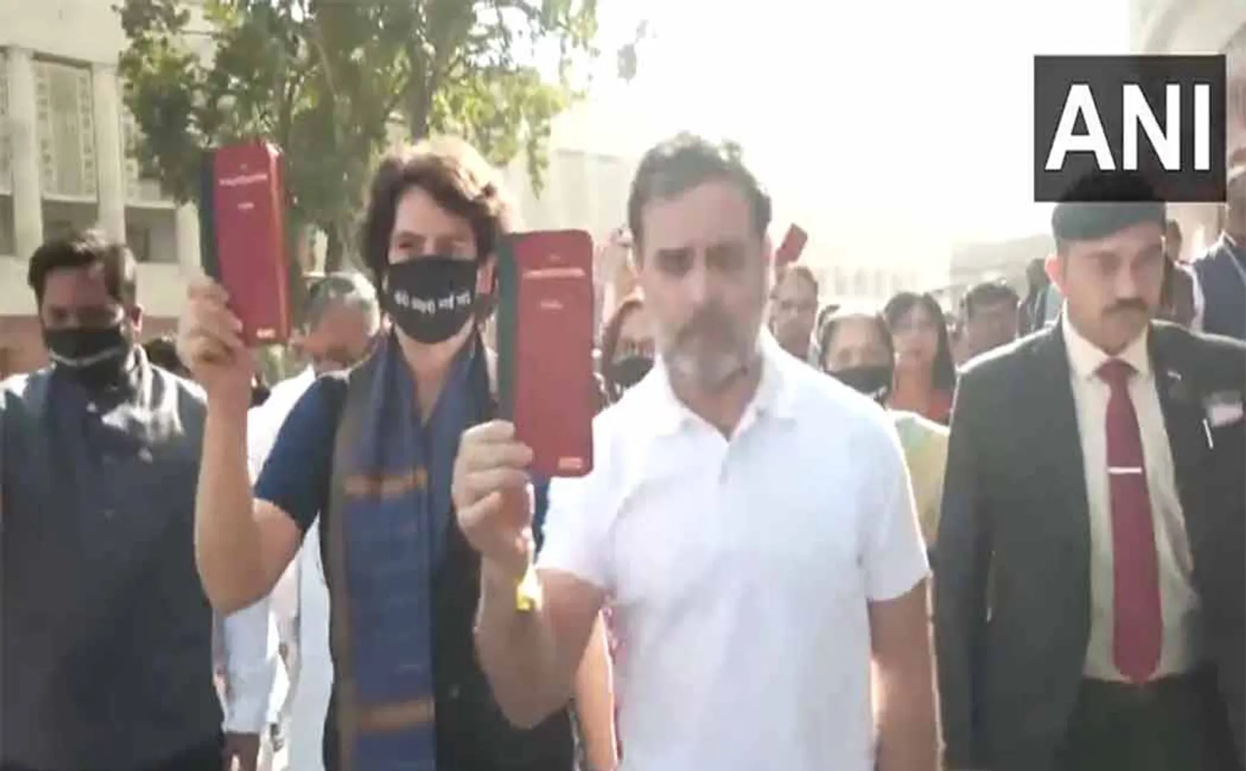 No guts to discuss Adani issue Priyanka Gandhi MP