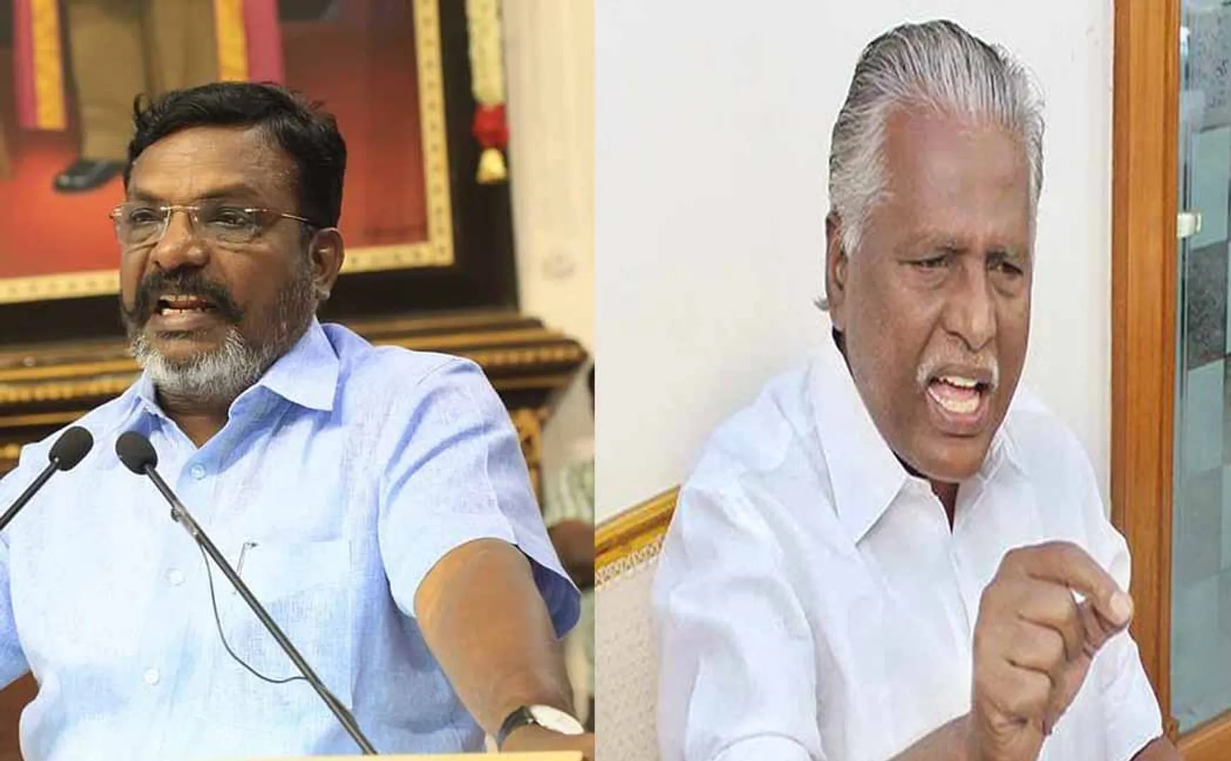  KP Munusamy says they  feel the pressure on Thirumavalavan as Vijay said