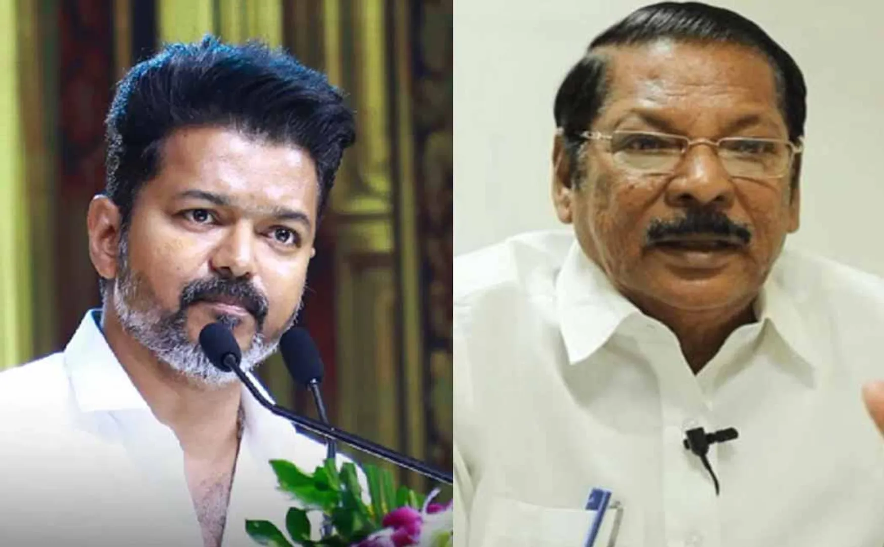 RS Bharathi criticizes vijay