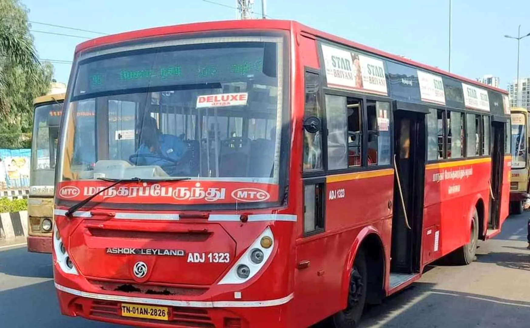 Schedule change of electric trains Operation of additional buses