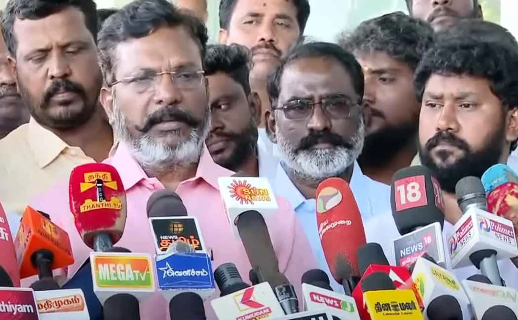 Adhava Action on Arjuna Thol Thirumavalavan MP Explanation