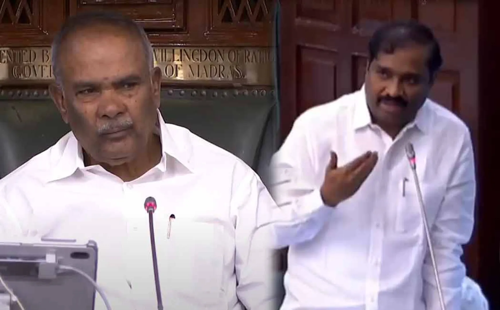 Speaker Appavu condemns Velumurugan in the Assembly