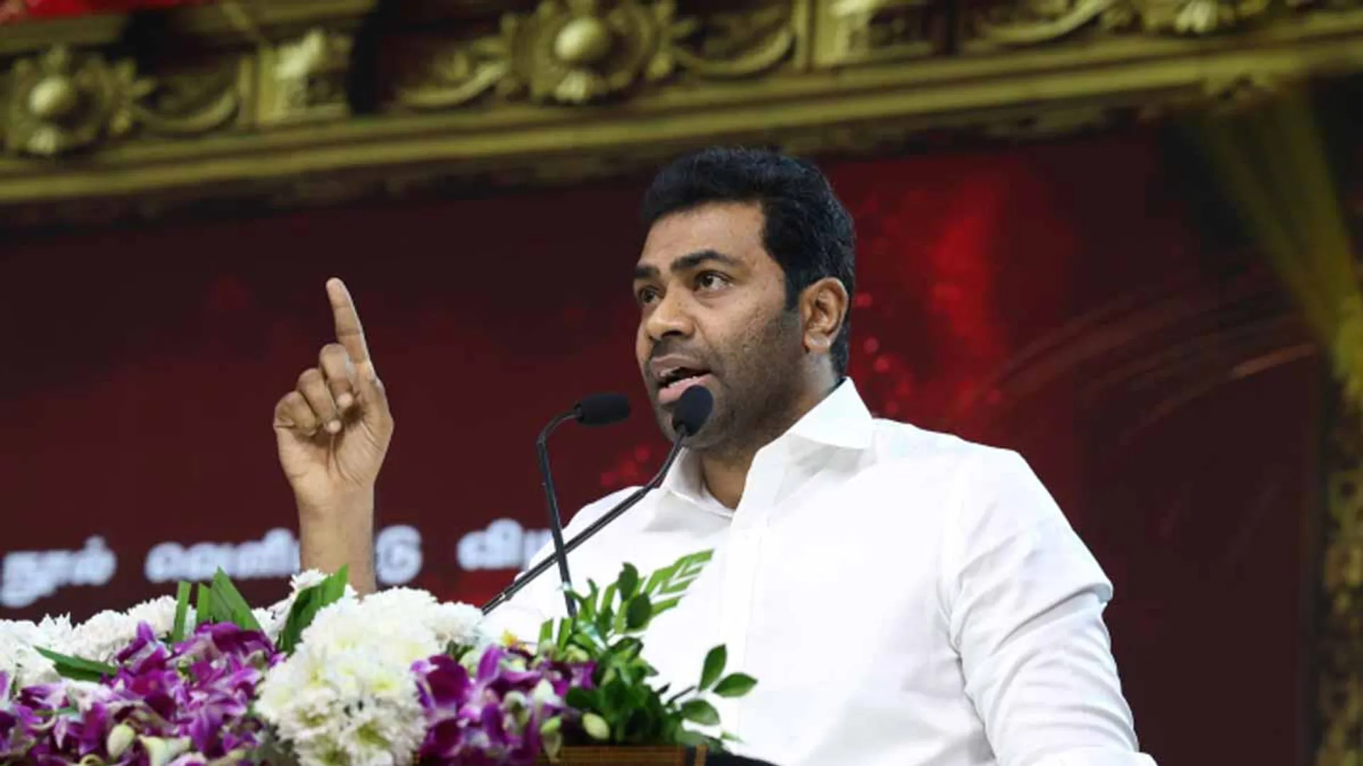  'Mood for Kingly Succession' - Aadhav Arjuna Record