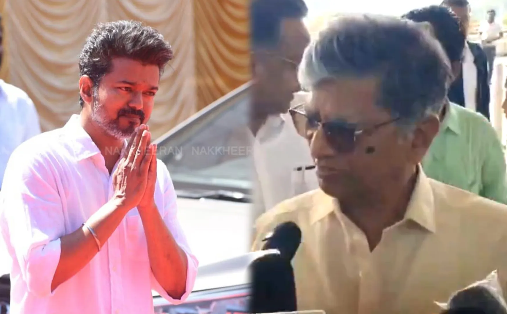 S.A. Chandrasekhar's answer to Vijay's political question