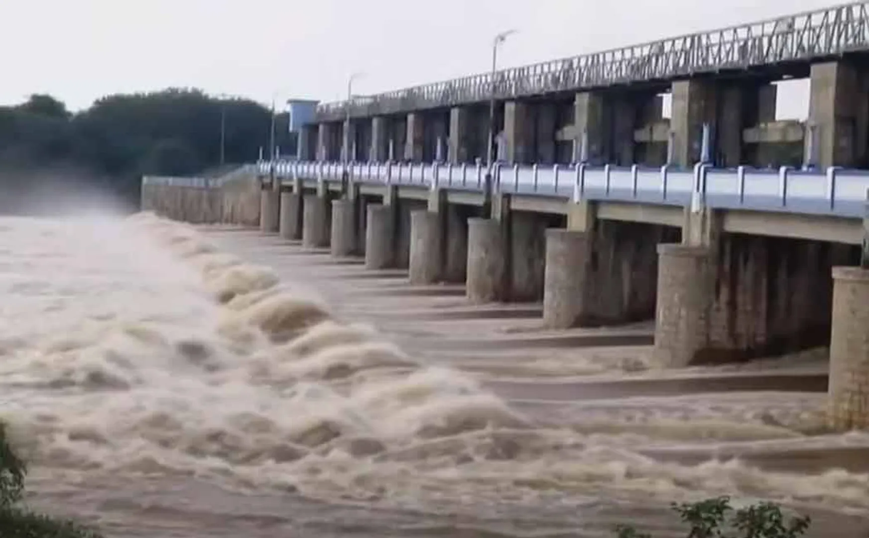 Increase in water release from  Sathanur Dam