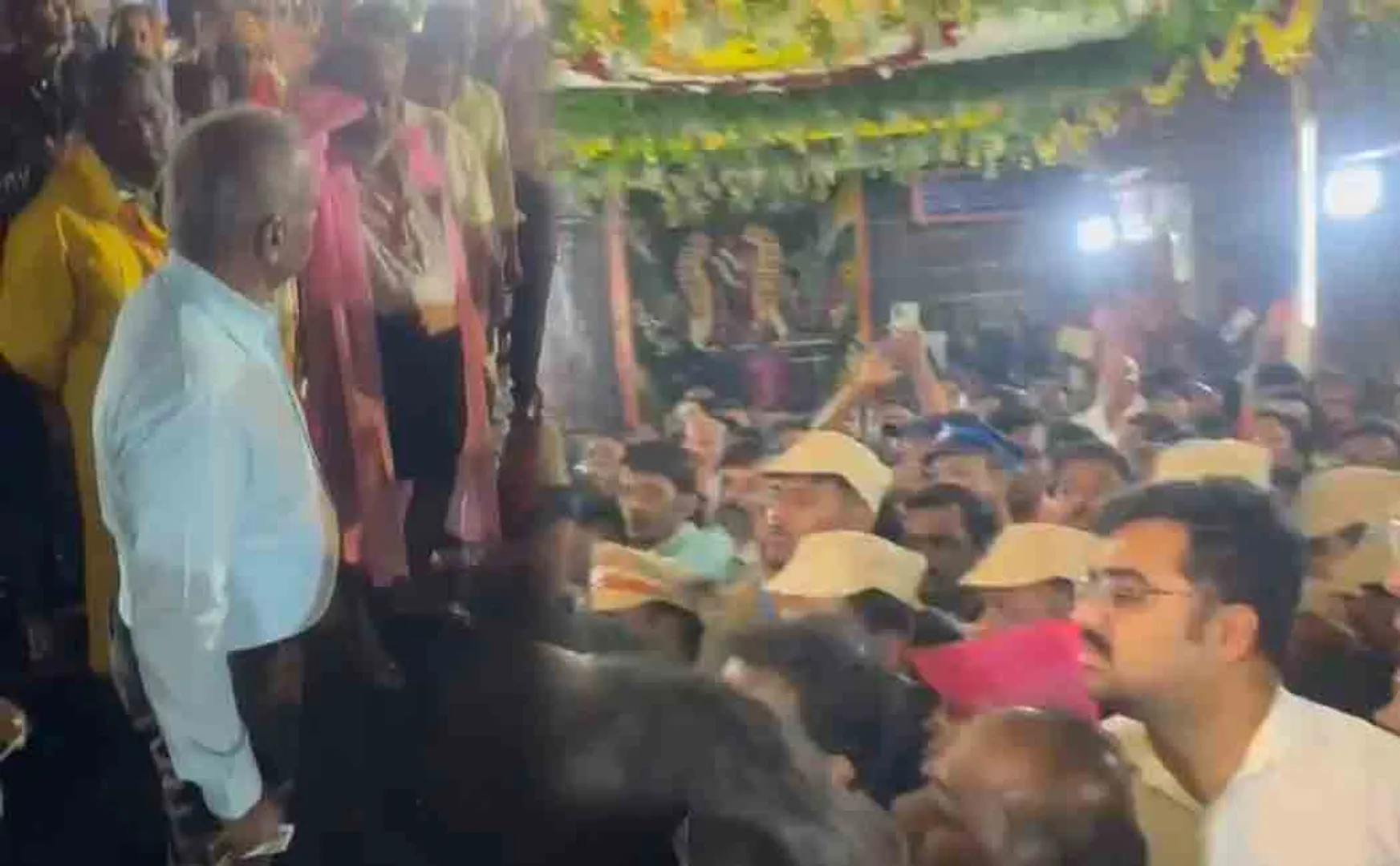 Devotees suffer due to police action in Tiruvannamalai