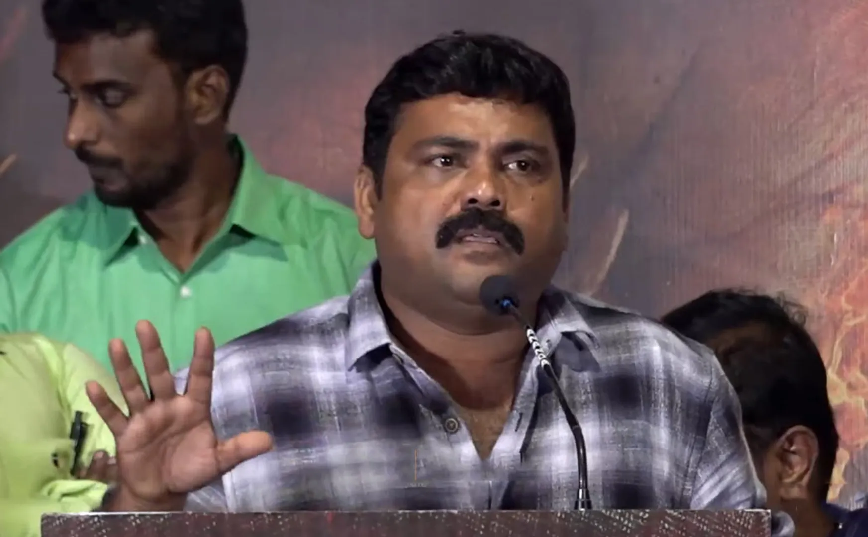 kali venkat emotional speech in alangu movie press meer