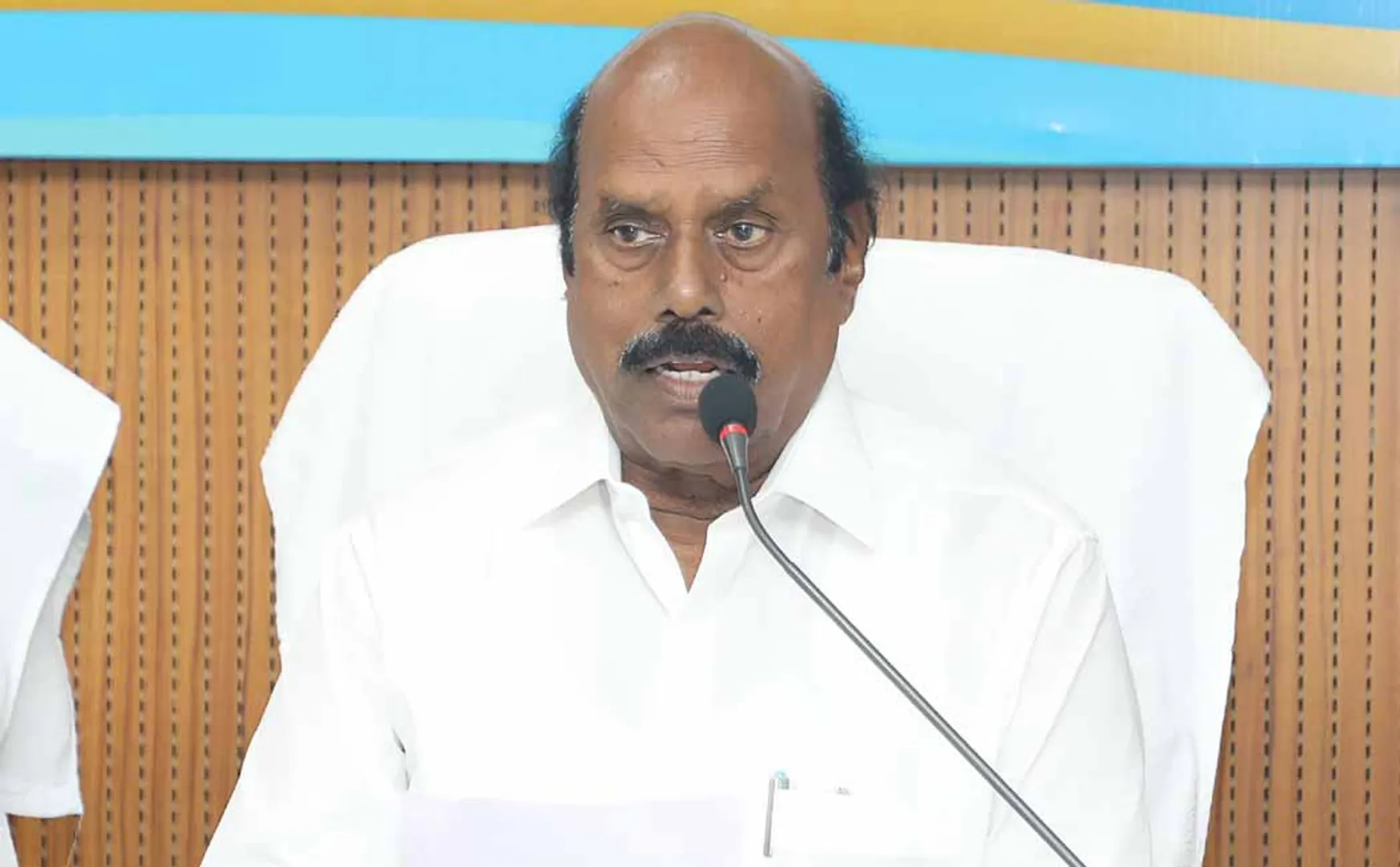 Aadhav Arjuna accused Minister eV Velu retaliation