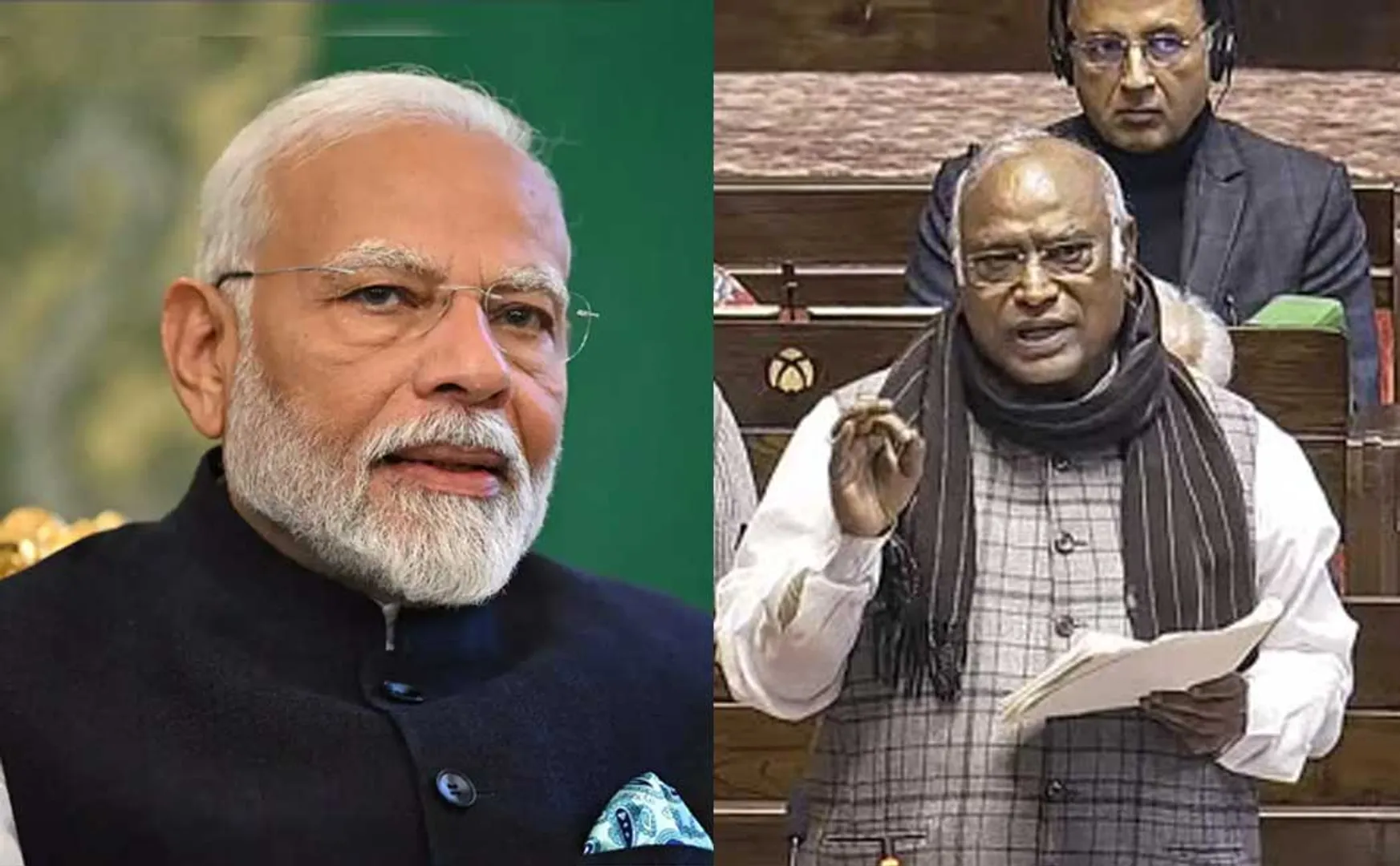 Mallikarjun Kharge criticized Pm Modi in parliament