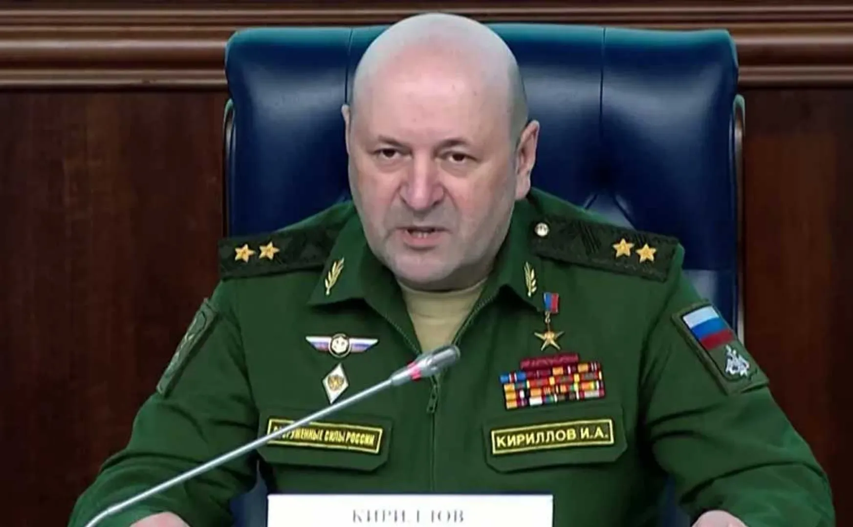 Incident happened to Top Russian Army Officer