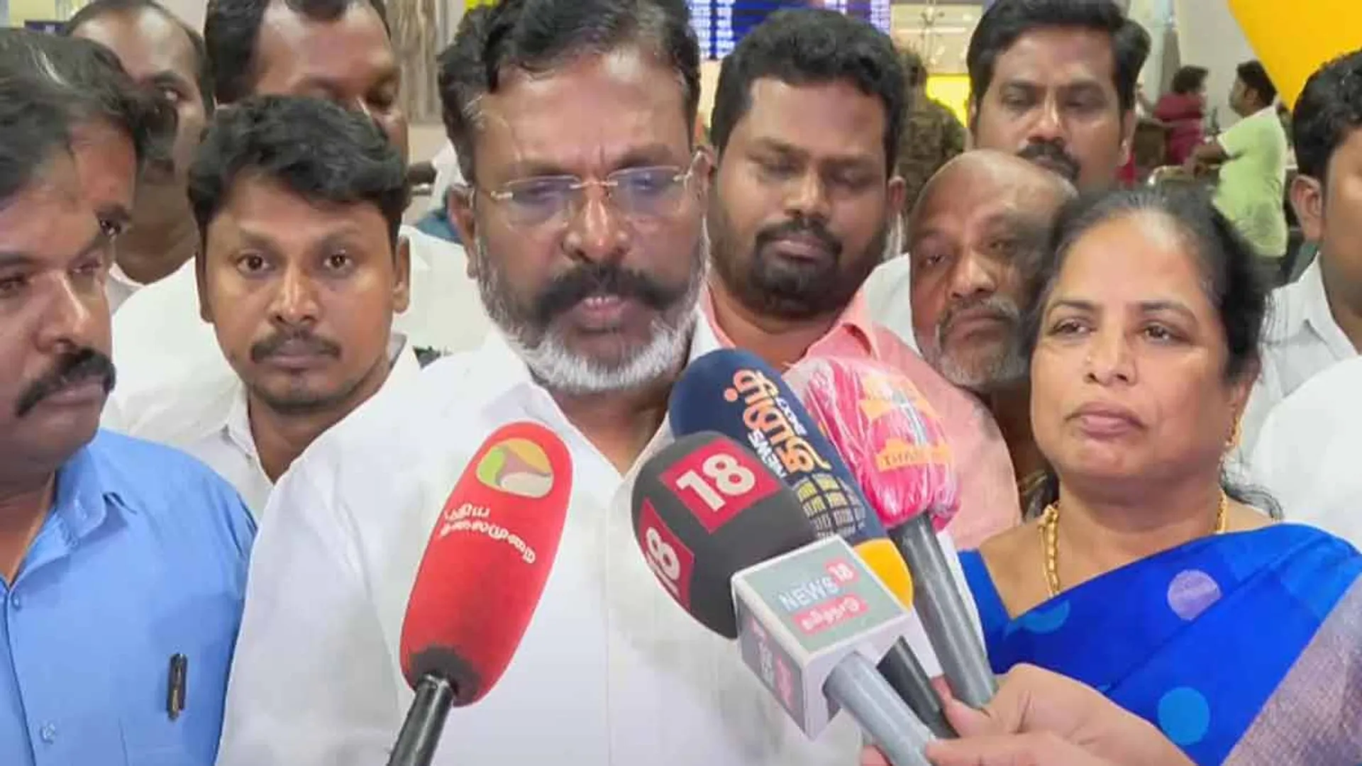 Ambedkar takes Vishwarupam; The conspiracy of Sanathanis is ashes' - Thirumavalavan opined