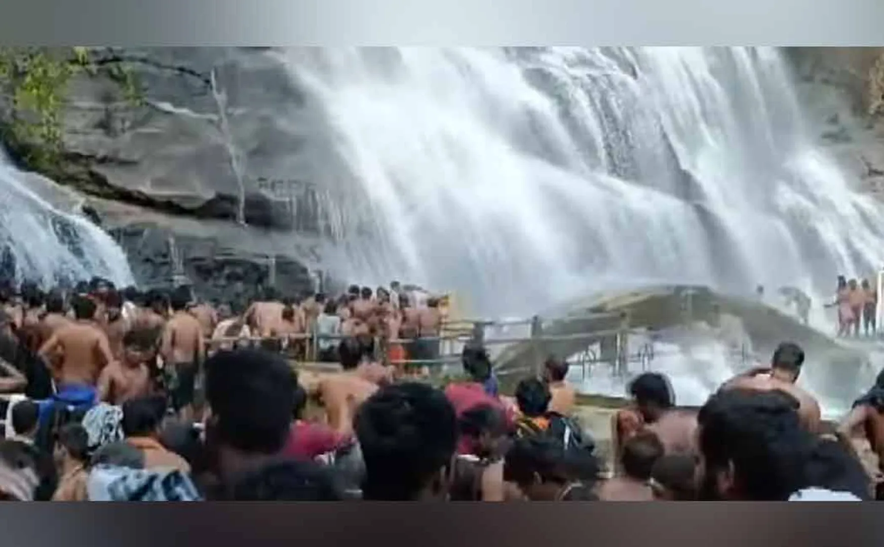 Denial of permission for women to bathe in Courtallam Falls