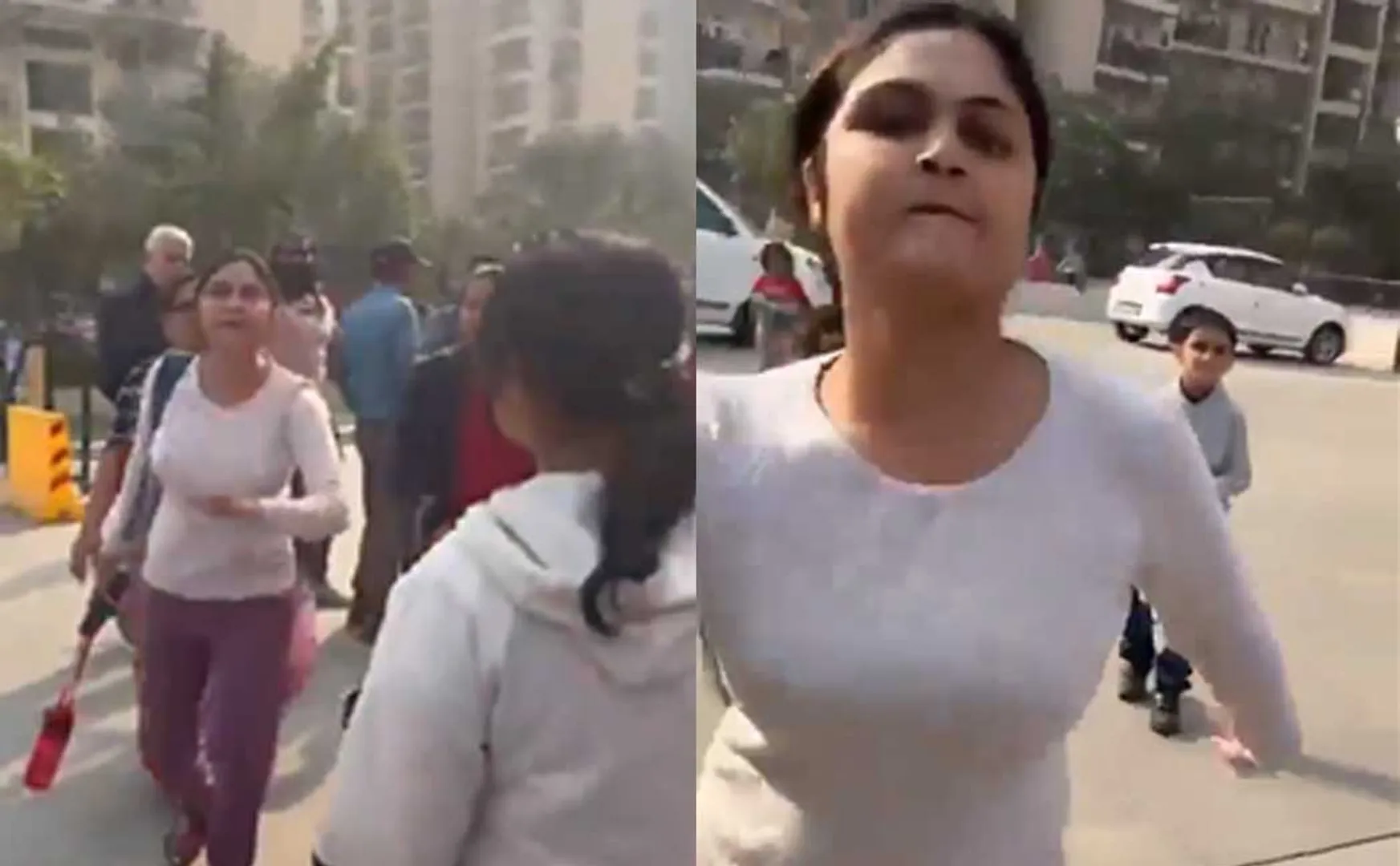 The mother involved in the incident between children