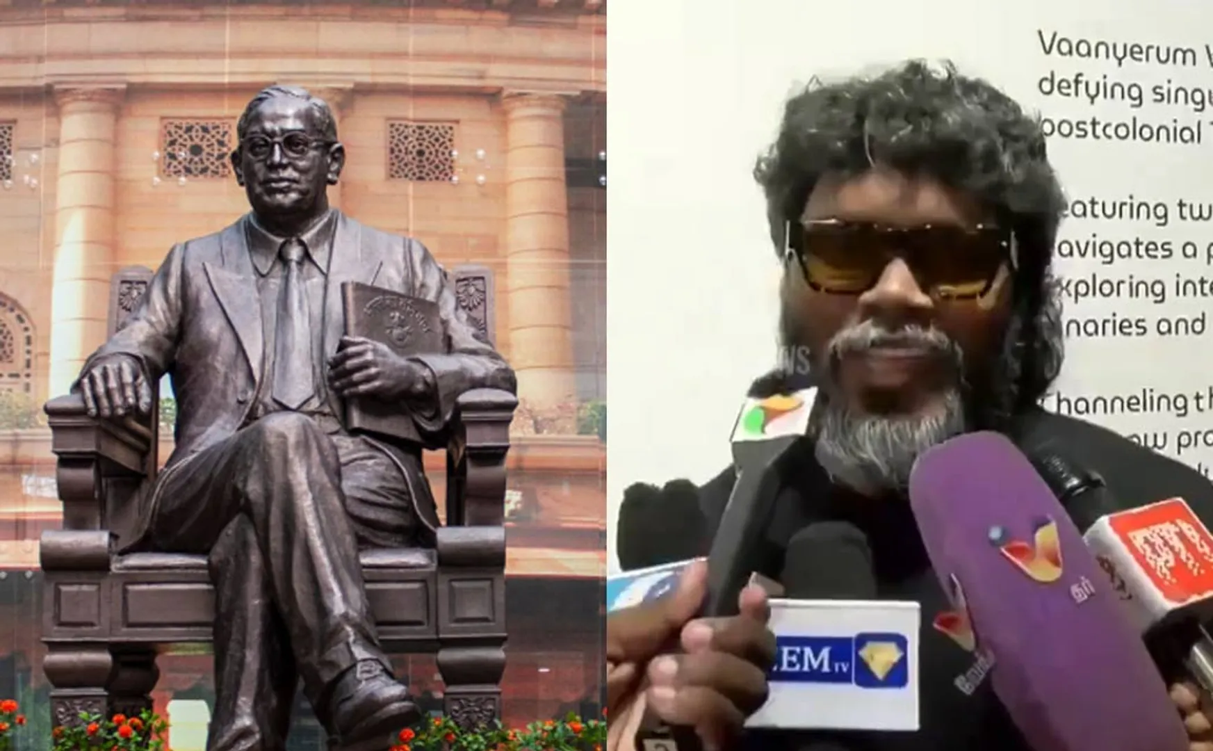 pa ranjith abour amit shah ambedkar speech issue 