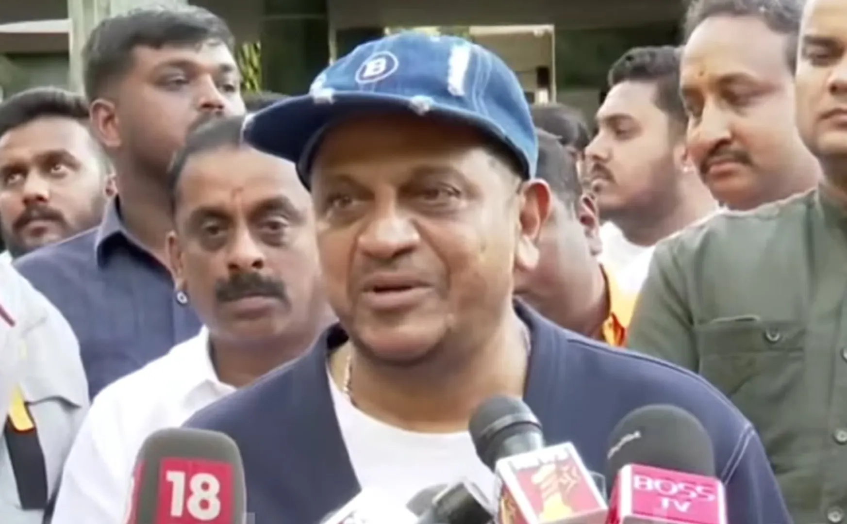 shivarajkumar emotional press meer before going us for treatment