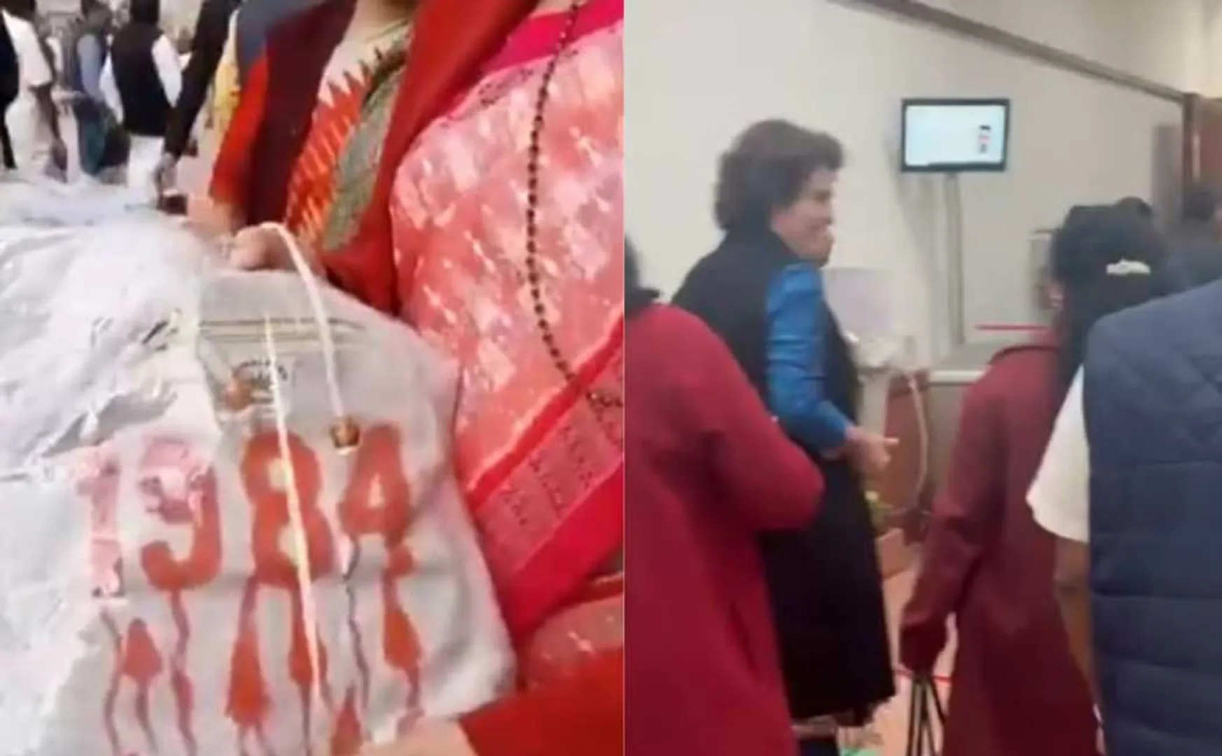 BJP MPGifts '1984' Bag To Priyanka Gandhi 