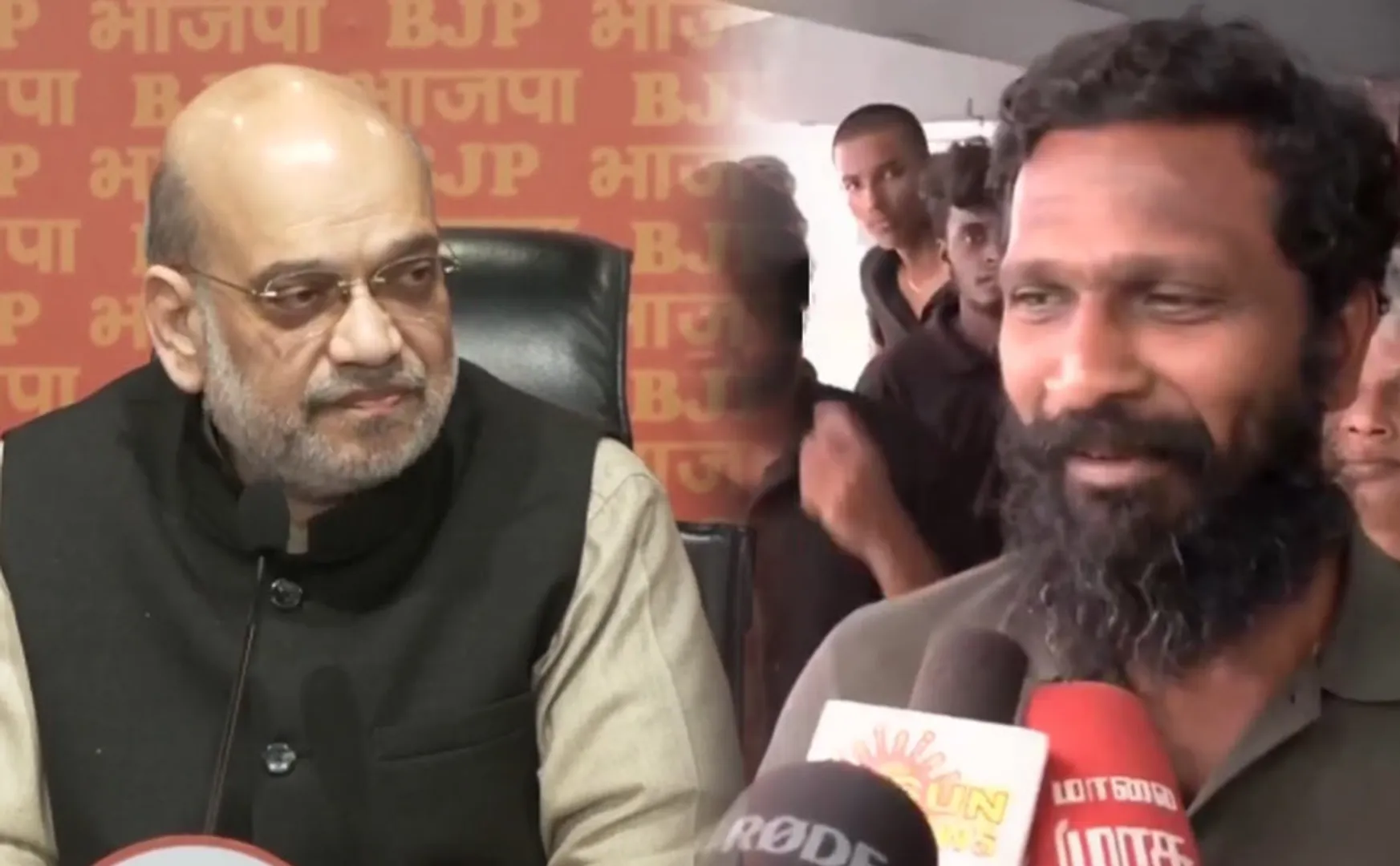 Amit Shah's speech on Ambedkar Vetri Maran condemns   