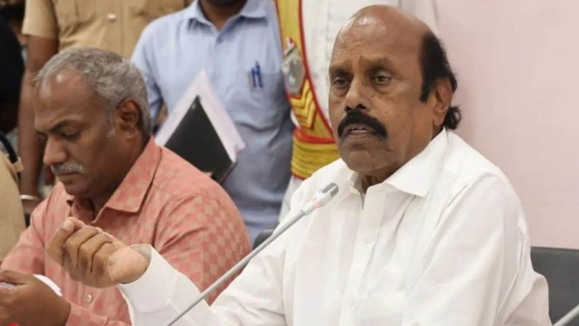 'Let's take land for Chipkat' - Minister AV Velu's speech