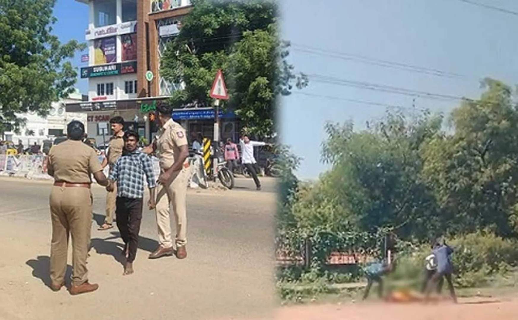 Nellai court incident police and arrested 