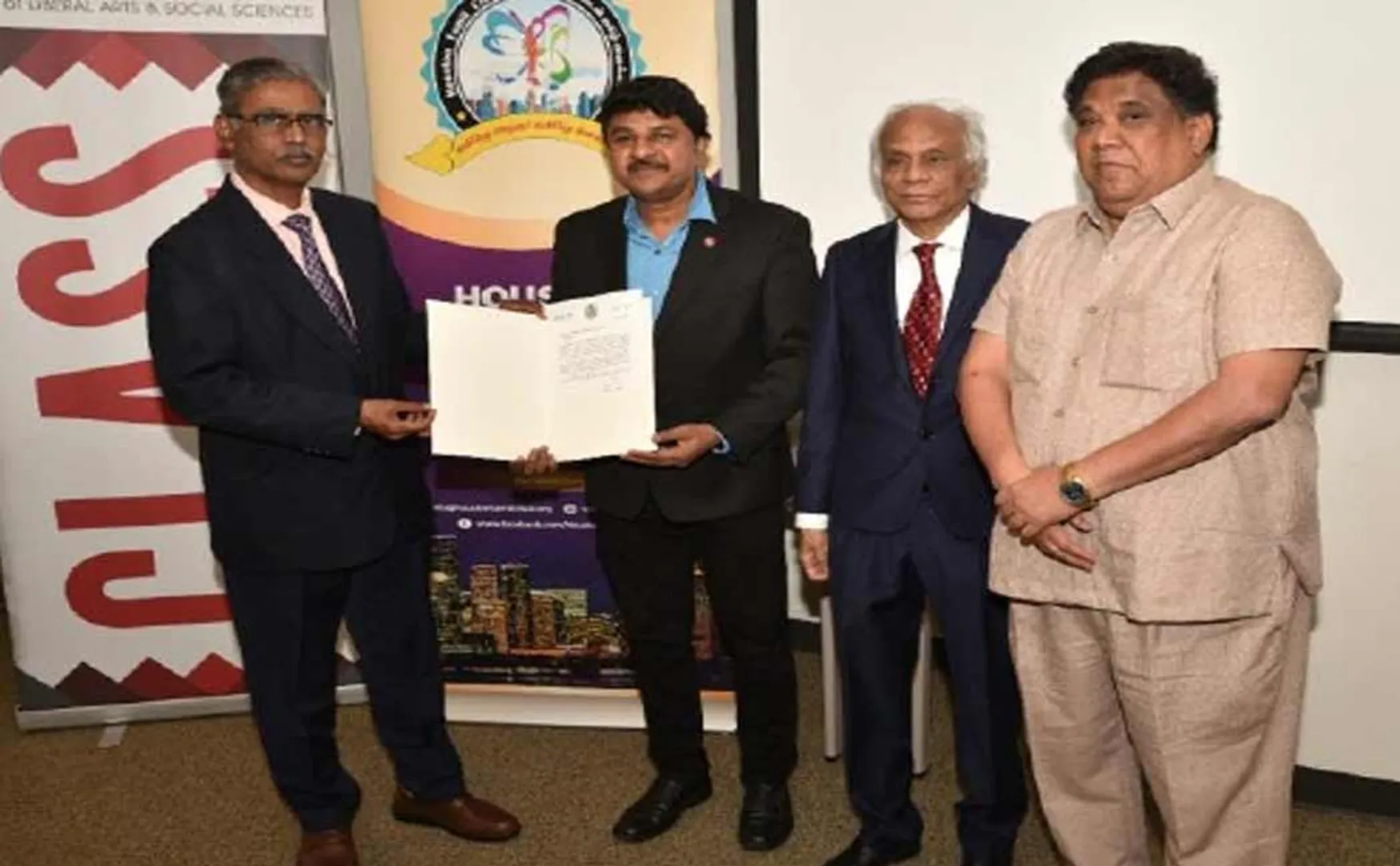 The Houston Tamil seat will cost an additional Rs 1.50 crore fund Greetings from CM MK Stalin