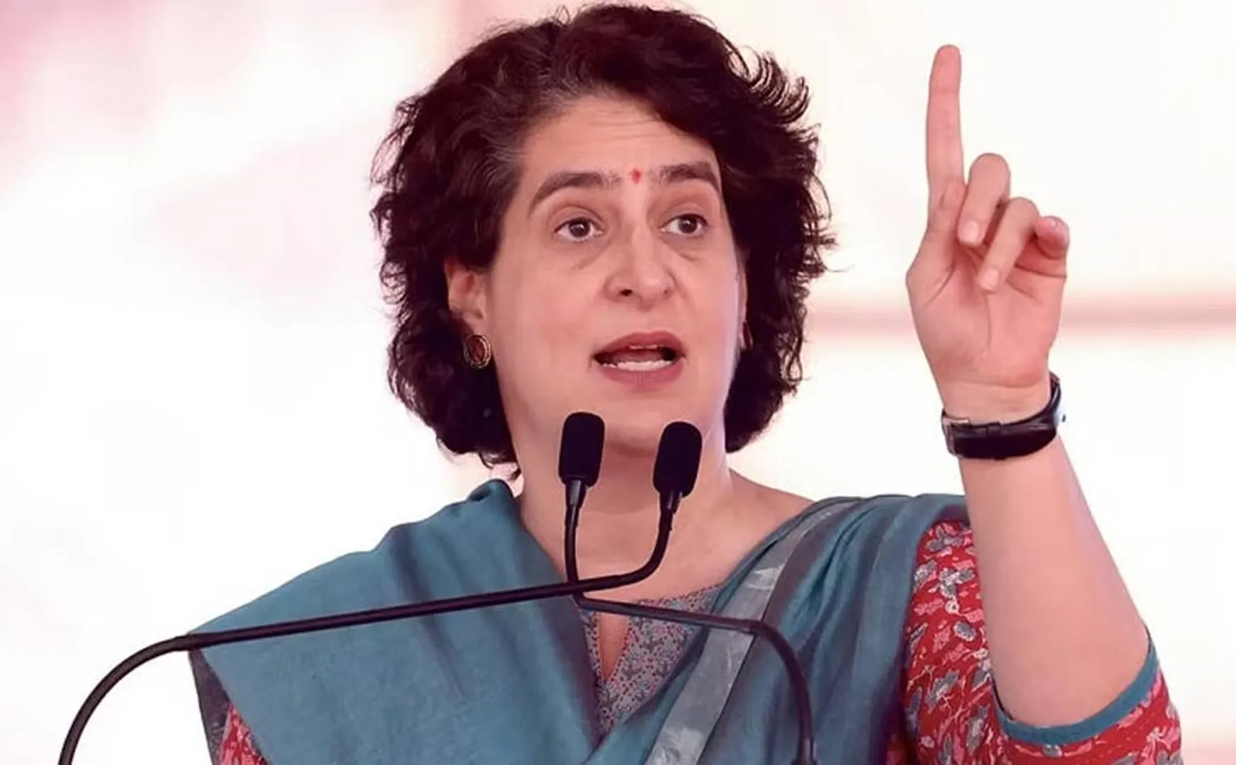 Priyanka Gandhi condemns 18% GST on exam form