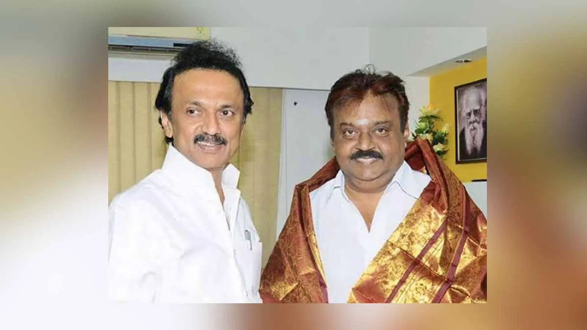 'Owner of Immaculate Mind'- Chief Minister praises Vijayakanth