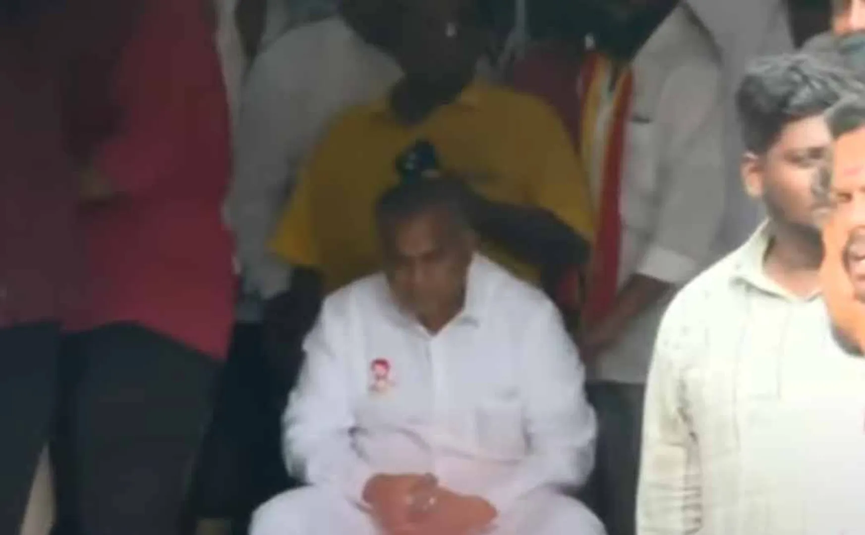 T.V.K. General Secretary Anand arrested!