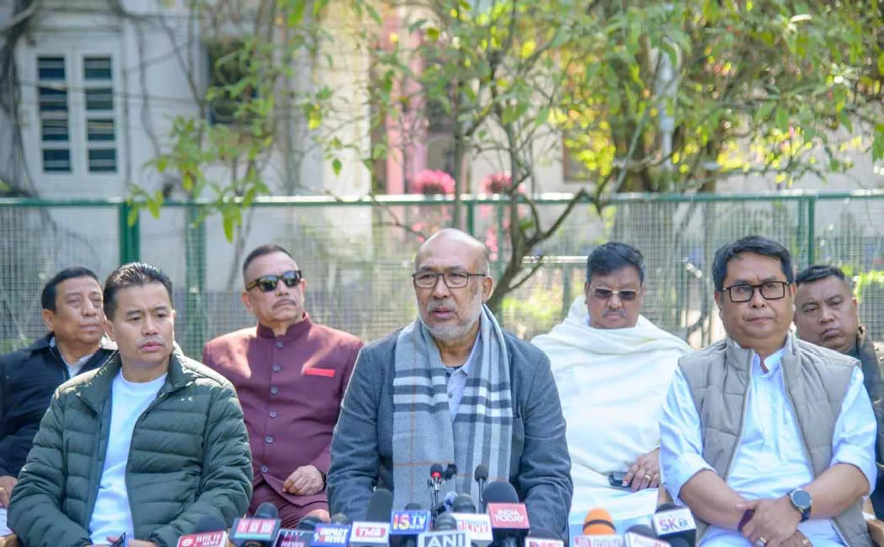 Manipur Chief Minister apologized publicly to the people