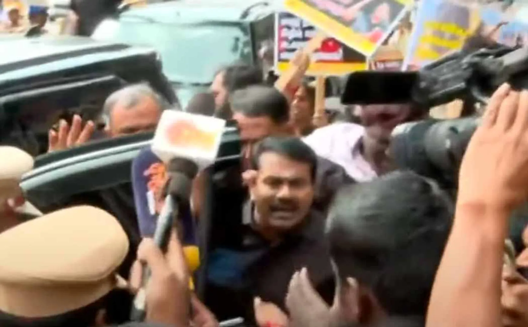 Naam Tamil coordinator Seeman arrested