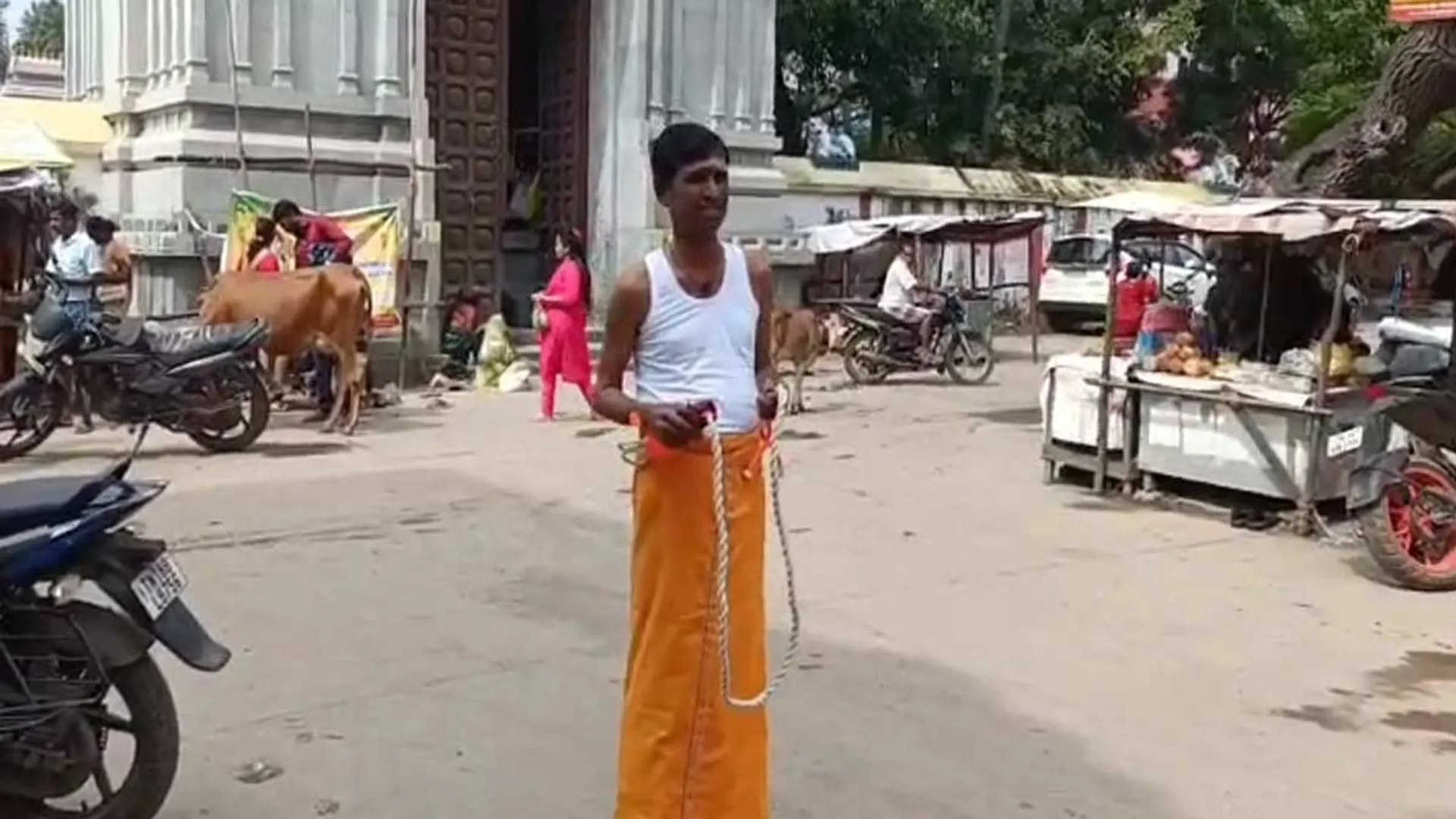 BJP executive flogged for allegedly recruiting wanted offenders into the party