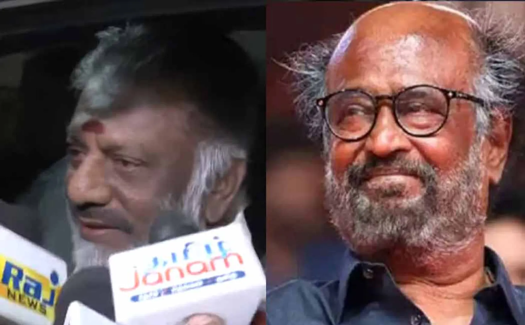 O. Panneerselvam sudden meeting with Rajinikanth