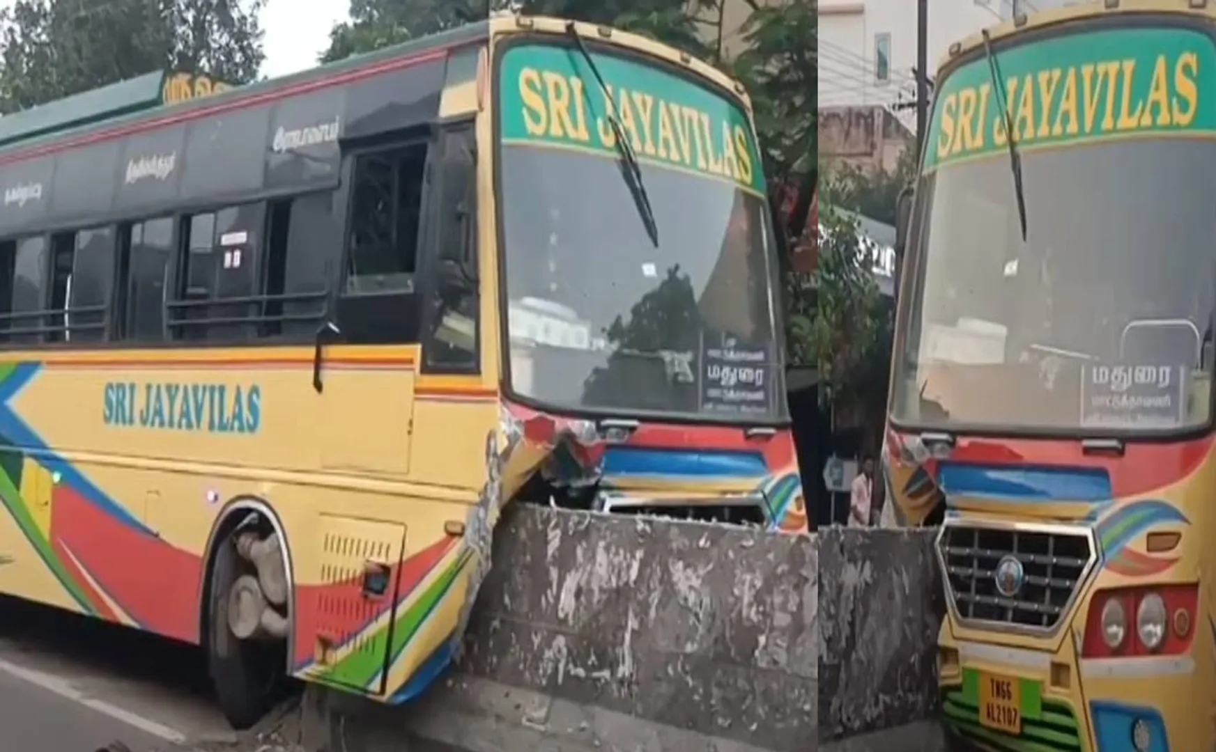  An early morning accident; 12 people were injured