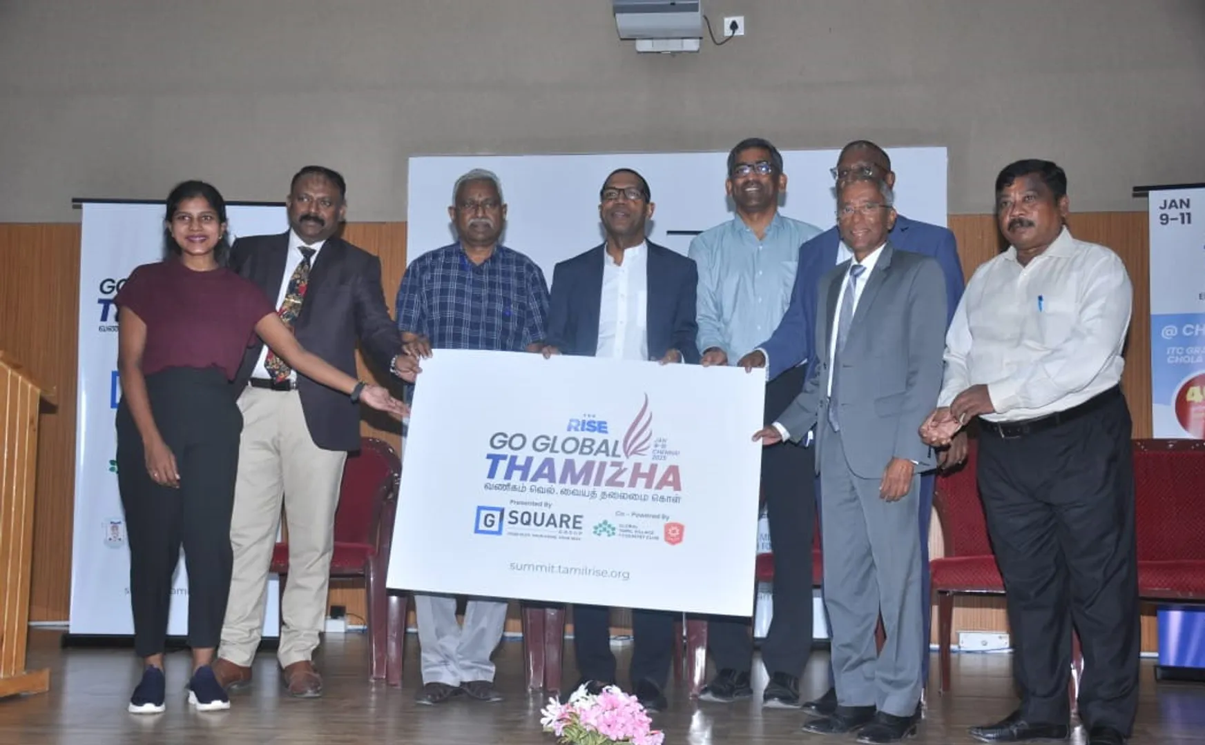 Big business conference in Chennai Businessmen from many countries attend