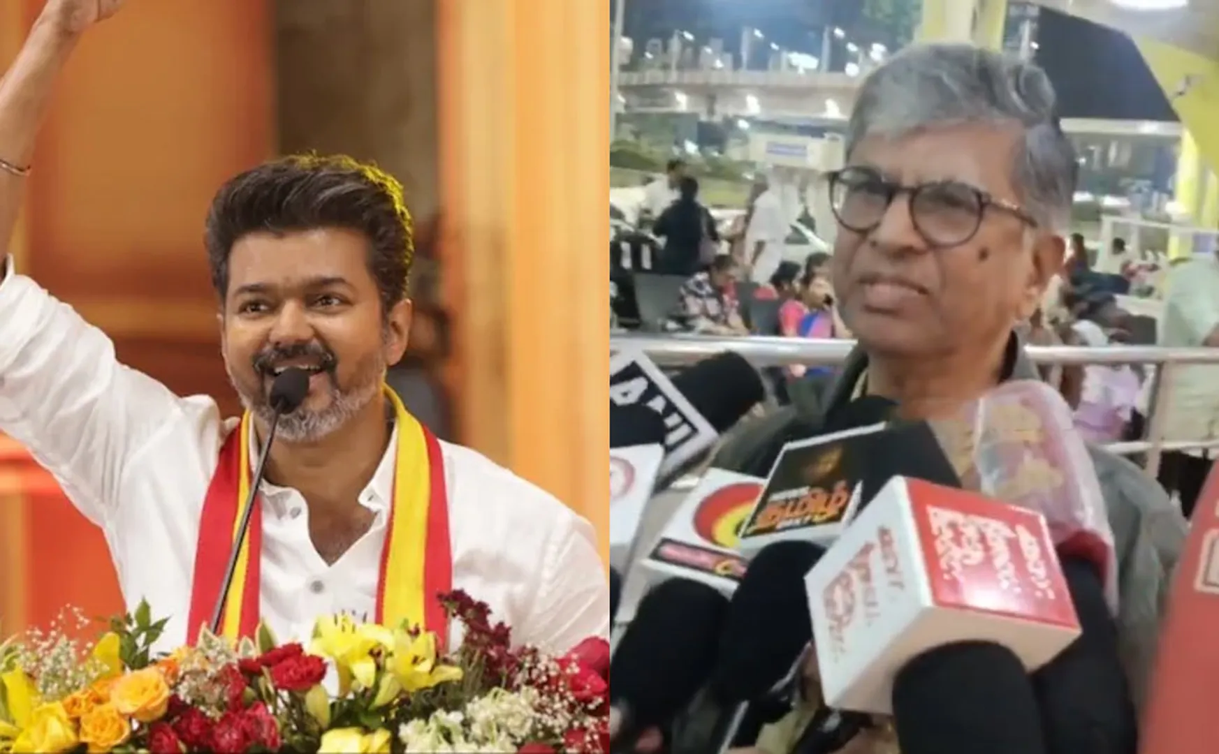 sa chandra sekhar about vijay meets governor