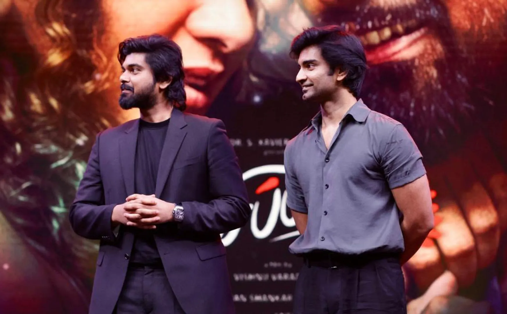 atharvaa wishes his brother by saying vijay movie dialogue
