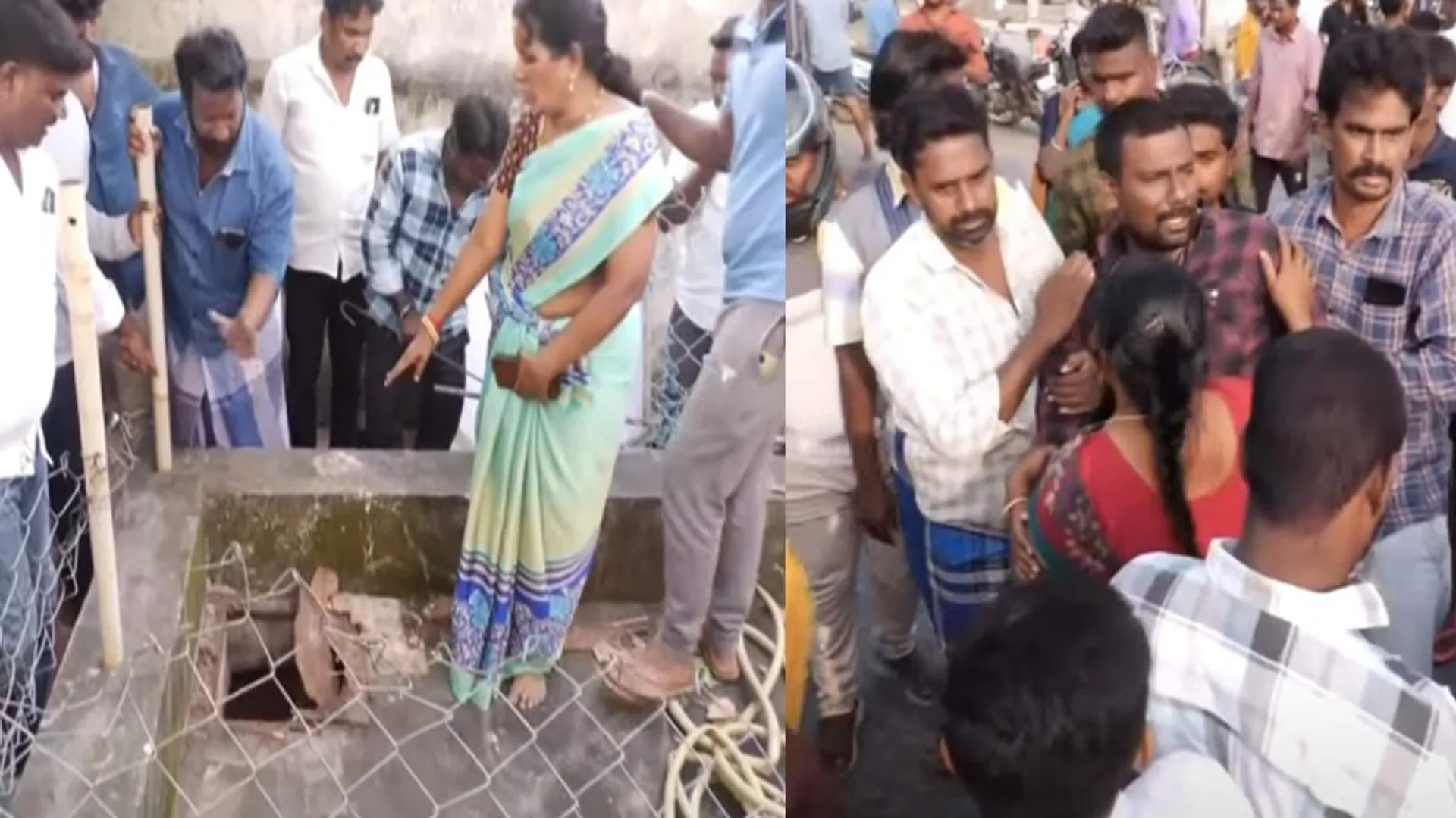  'The child did not fall into the tank and died' - the people of the village are suspicious