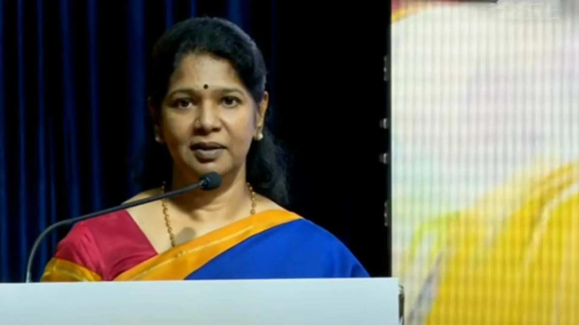 'Those who don't have time to see the people are talking about taking over the government' - MP Kanimozhi speech