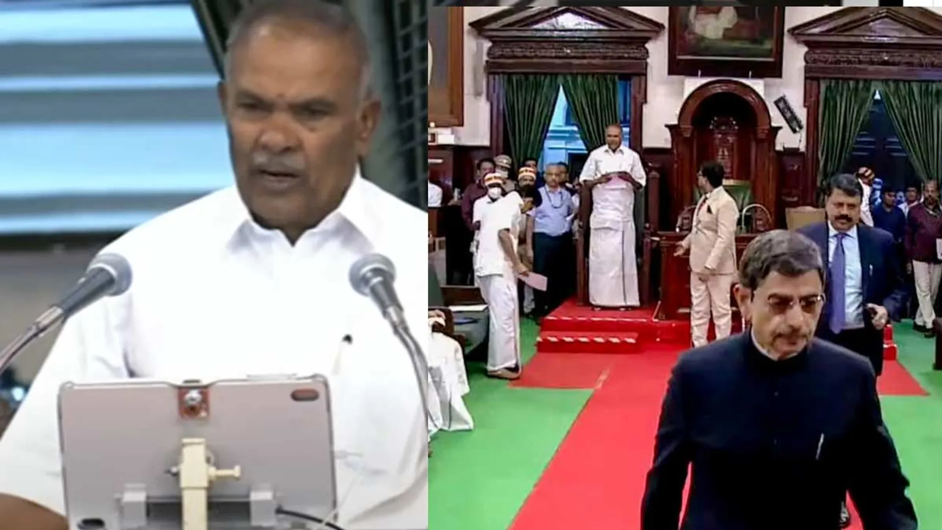 Walk Out Governor; Tag Amit Shah, Modi