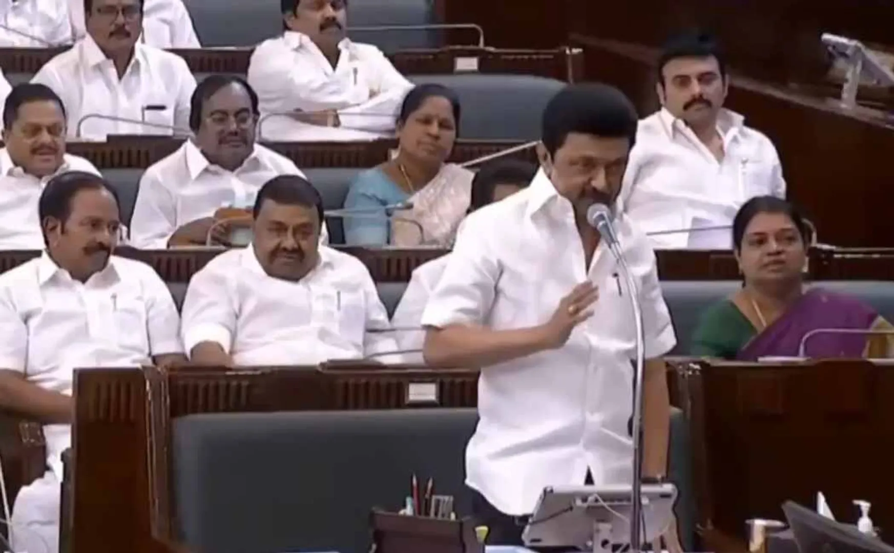 The actions of the governor are not worthy of the position he holds CM MK Stalin