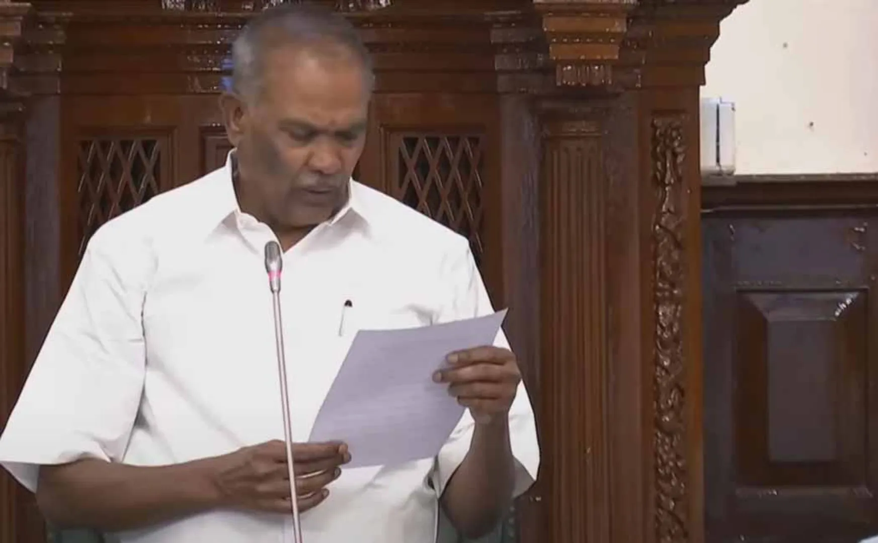 Condolences to deceased political leaders at The second day of the session