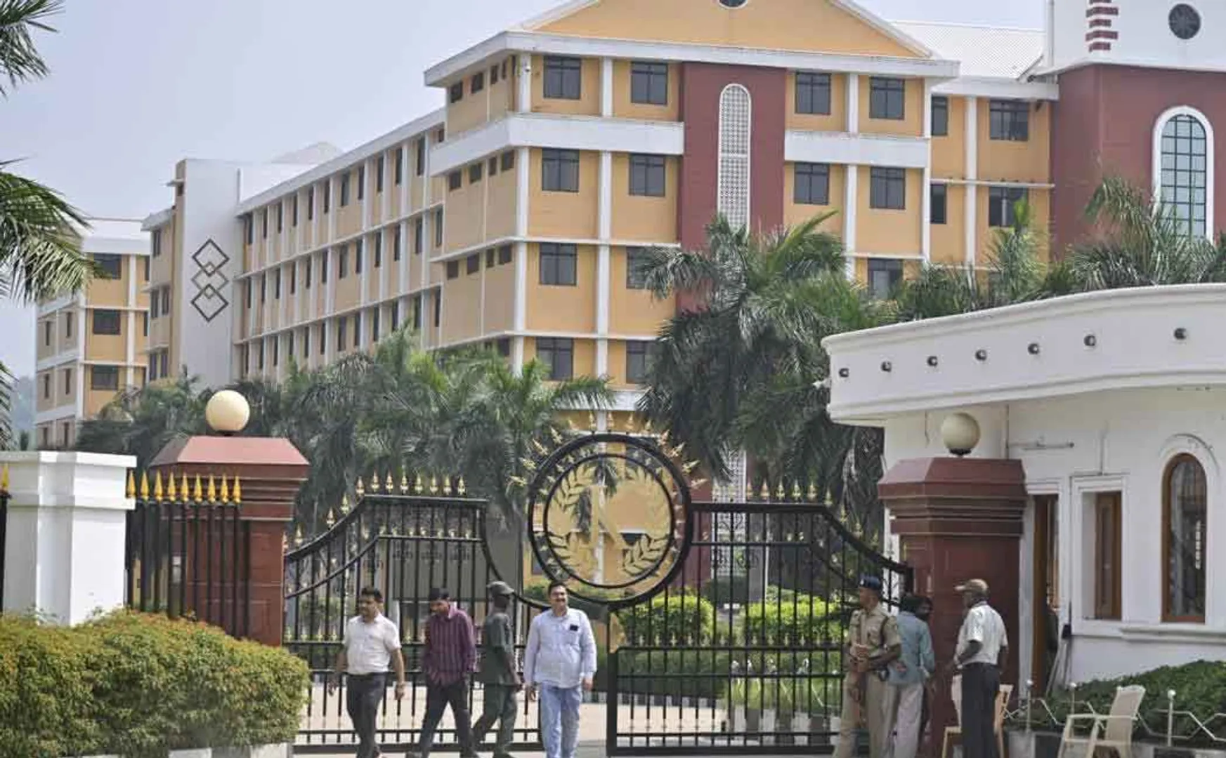 Enforcement department test completed in Kathir Anand College