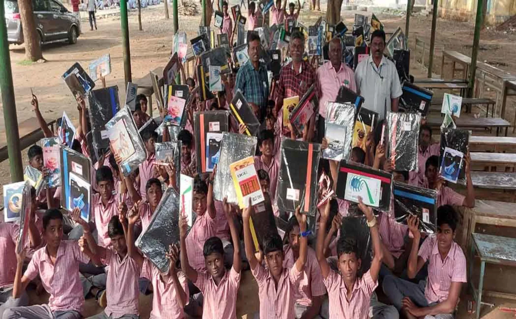 “On 8th January A group of friends who have been helping for 25 years