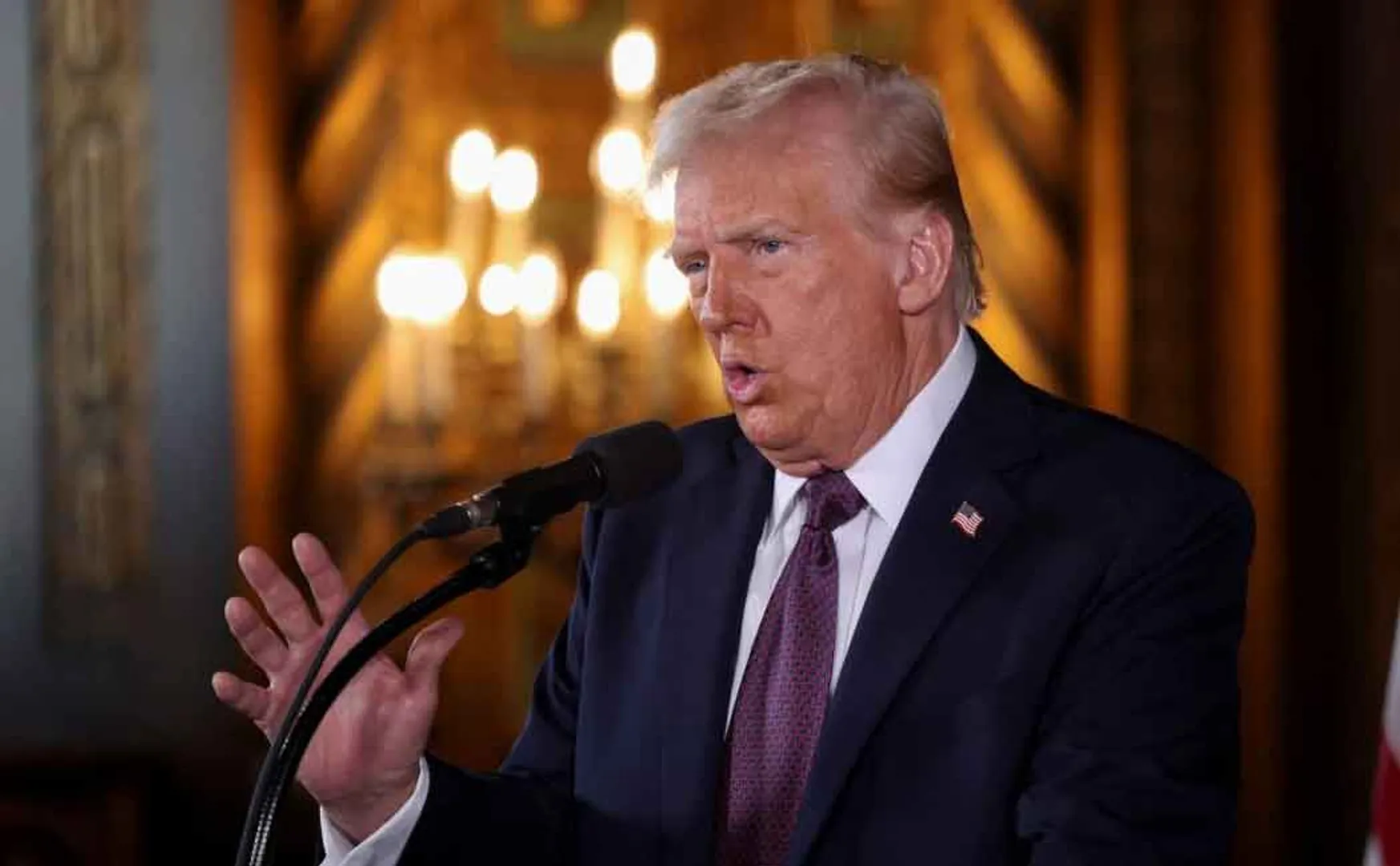 donald Trump public warning The Middle East will become hell