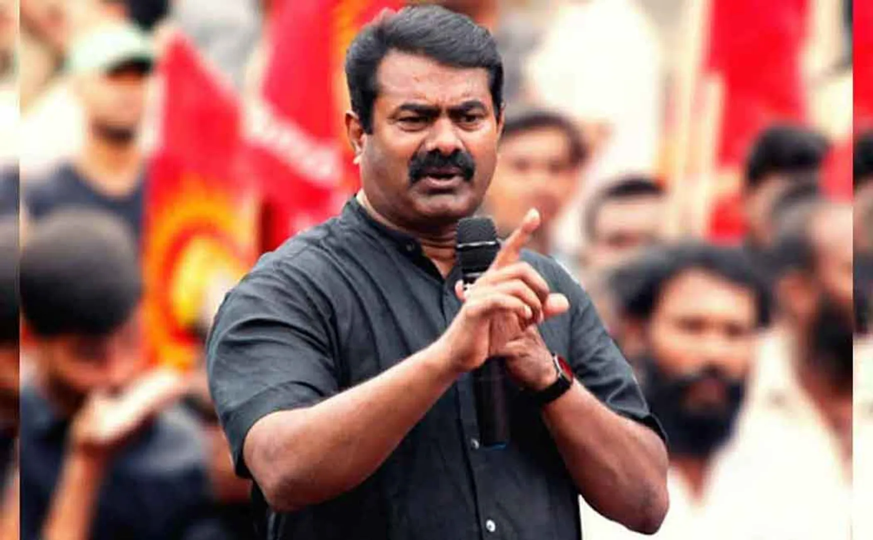 Case registered against Seeman under 4 sections in Trichy 